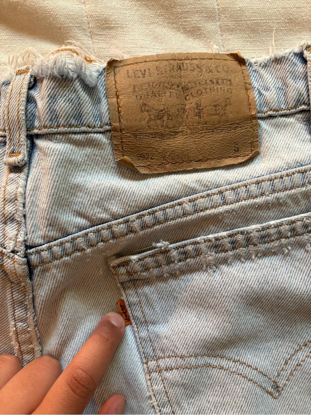 Levi's Light Blue Relaxed Fit Men's Jeans with Leather Patch